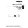 PANASONIC PTLB10E Owner's Manual