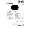 SONY XSL690 Service Manual