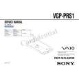 SONY VGPPRS1 Service Manual