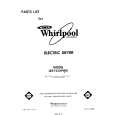 WHIRLPOOL LE5725XPW0 Parts Catalog
