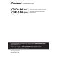 PIONEER VSX416S Owner's Manual