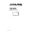 ALPINE TMEM580 Owner's Manual