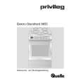 PRIVILEG 8655 Owner's Manual