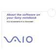 SONY PCG-R600HMPD VAIO Software Manual