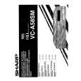 SHARP VC-A58SM Owner's Manual