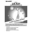SHARP UXK01 Owner's Manual