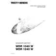 TRICITY BENDIX WDR1240W Owner's Manual