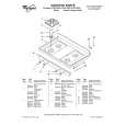 WHIRLPOOL SF387LEGW1 Parts Catalog