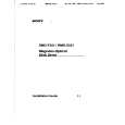 SONY RMOS551 Owner's Manual