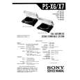 SONY PSX6 Service Manual