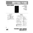 SONY RMP700A/E Service Manual