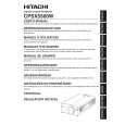HITACHI CPSX5500W Owner's Manual