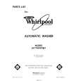 WHIRLPOOL LA7700XPW3 Parts Catalog