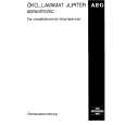AEG LAVJUPITER Owner's Manual