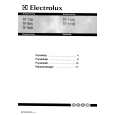 ELECTROLUX TF965G Owner's Manual