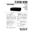 SONY TC190 Service Manual