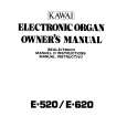 KAWAI E520 Owner's Manual
