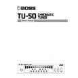 BOSS TU-50 Owner's Manual