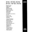AEG KF1027AROMA Owner's Manual