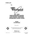 WHIRLPOOL SF3100EWN0 Parts Catalog