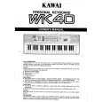 KAWAI WK40 Owner's Manual