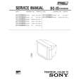 SONY KVXG29M50 Service Manual