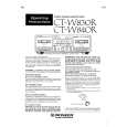 PIONEER CT-W830R Owner's Manual