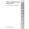 AEG LAV6252 Owner's Manual