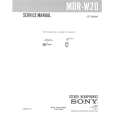 SONY MDRW20 Service Manual