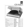 DUAL CS505-1 Owner's Manual