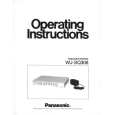 PANASONIC WJSQ308 Owner's Manual