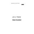 ZANUSSI ZCG7900XN Owner's Manual