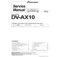 PIONEER DV-AX10 Owner's Manual