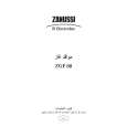 ZANUSSI ZGF68XE Owner's Manual