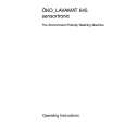AEG Lavamat 645 A Owner's Manual
