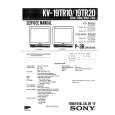 SONY KV19TR10 Service Manual