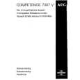 AEG 7007V-WS380V Owner's Manual