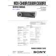 SONY MDXC6500 R/RX Service Manual