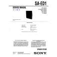 SONY SAED1 Service Manual