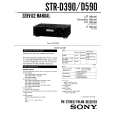 SONY STR-D390 Service Manual