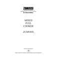 ZANUSSI ZCM930X Owner's Manual