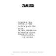 ZANUSSI ZR220/100N Owner's Manual