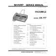 SHARP UX-177 Service Manual