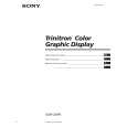 SONY GDM-200PS Owner's Manual