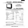 SHARP SV2152U Service Manual