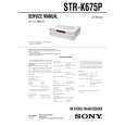 SONY STRK675P Service Manual