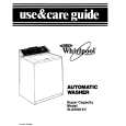 WHIRLPOOL 3LA5581XYN0 Owner's Manual