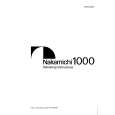 NAKAMICHI 1000 Owner's Manual