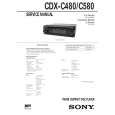 SONY CDXC580 Service Manual