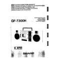 SHARP GF7300H Owner's Manual